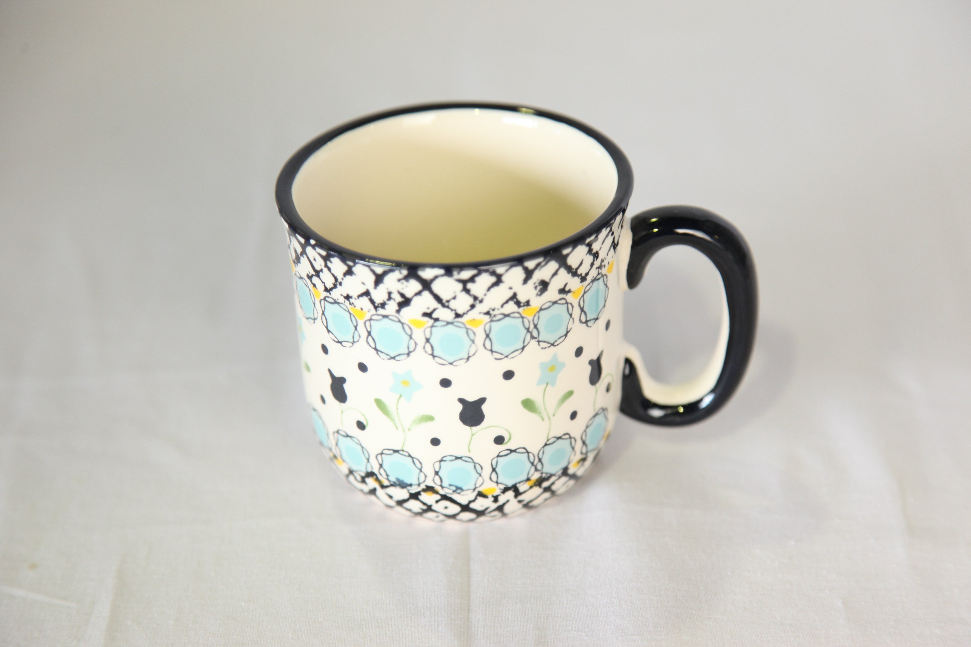 0180★花柄マグカップ