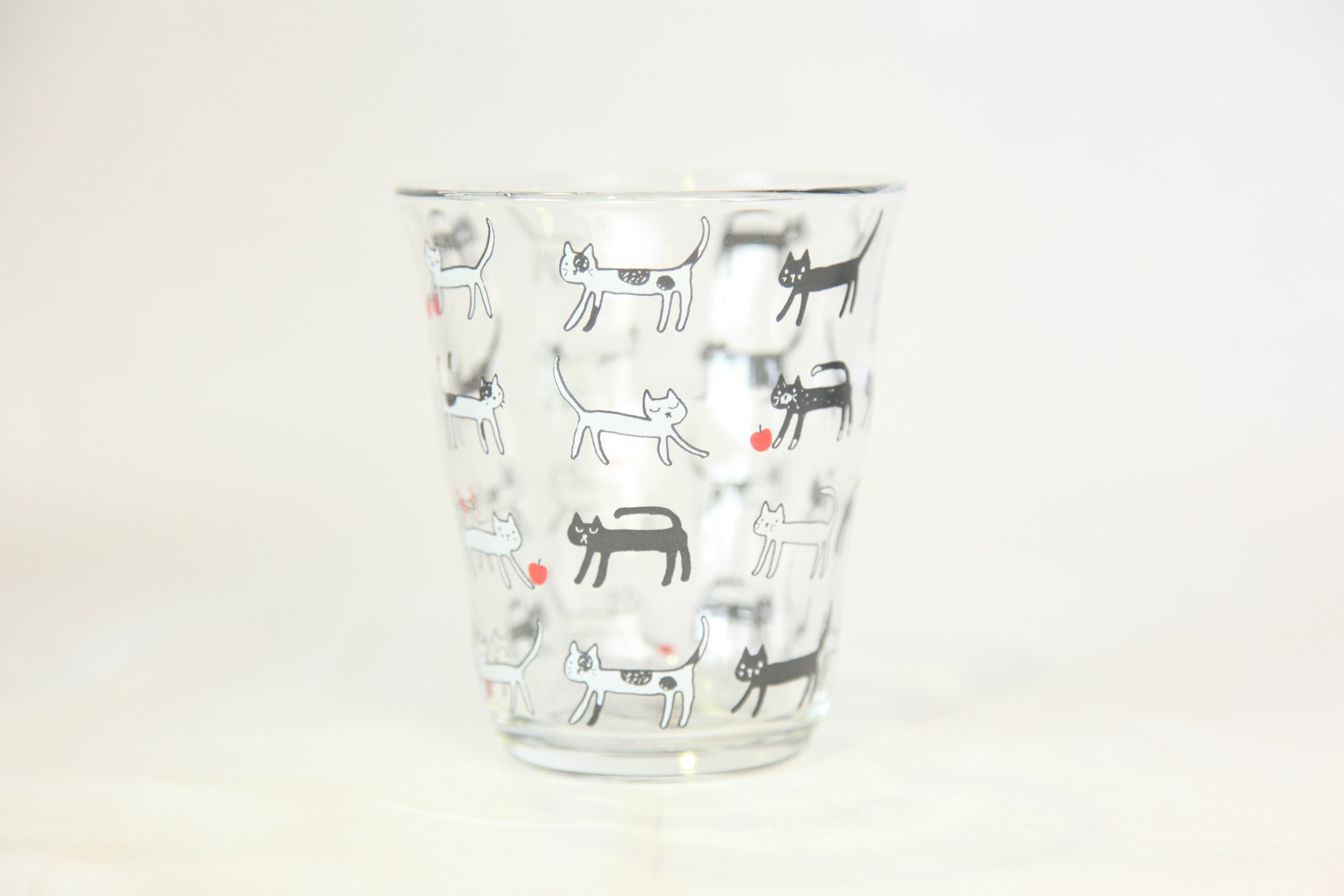 0476★猫柄グラス