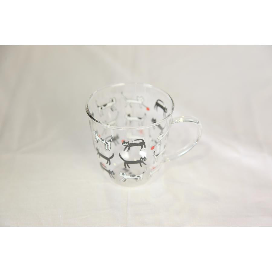 0438★ガラスマグカップ