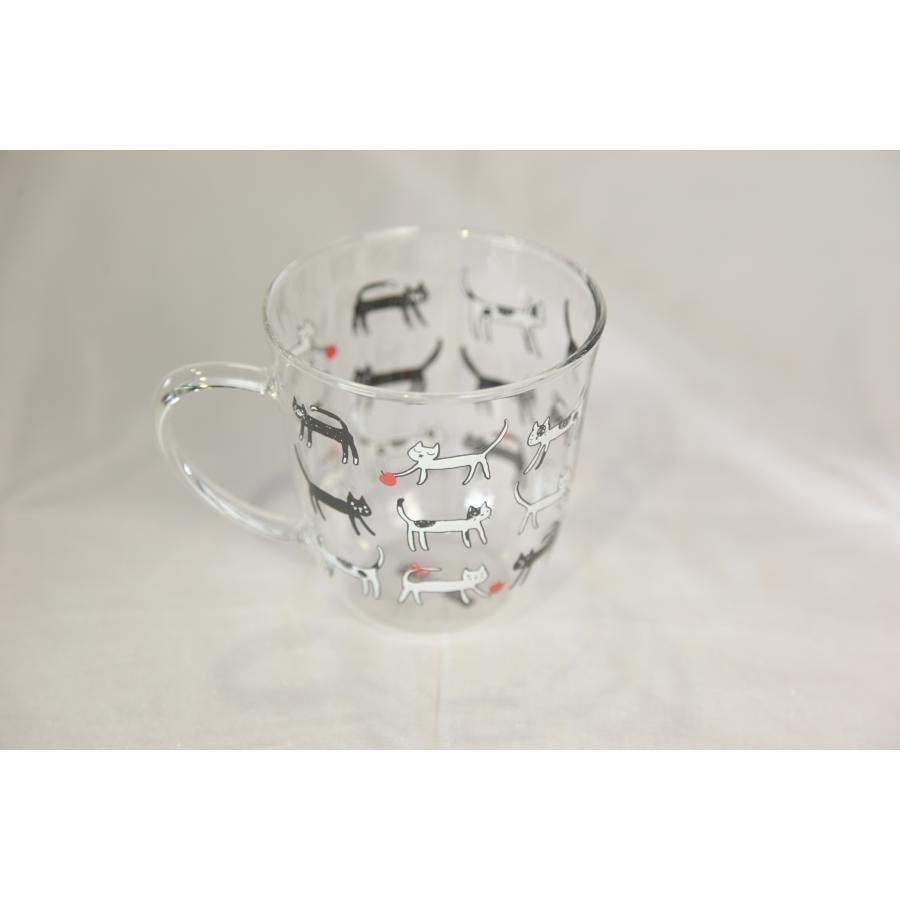 0438★ガラスマグカップ