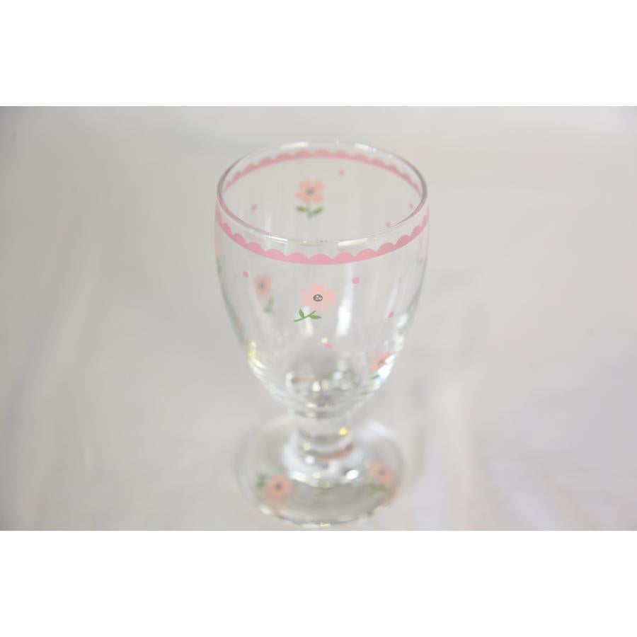 0469★花柄グラス