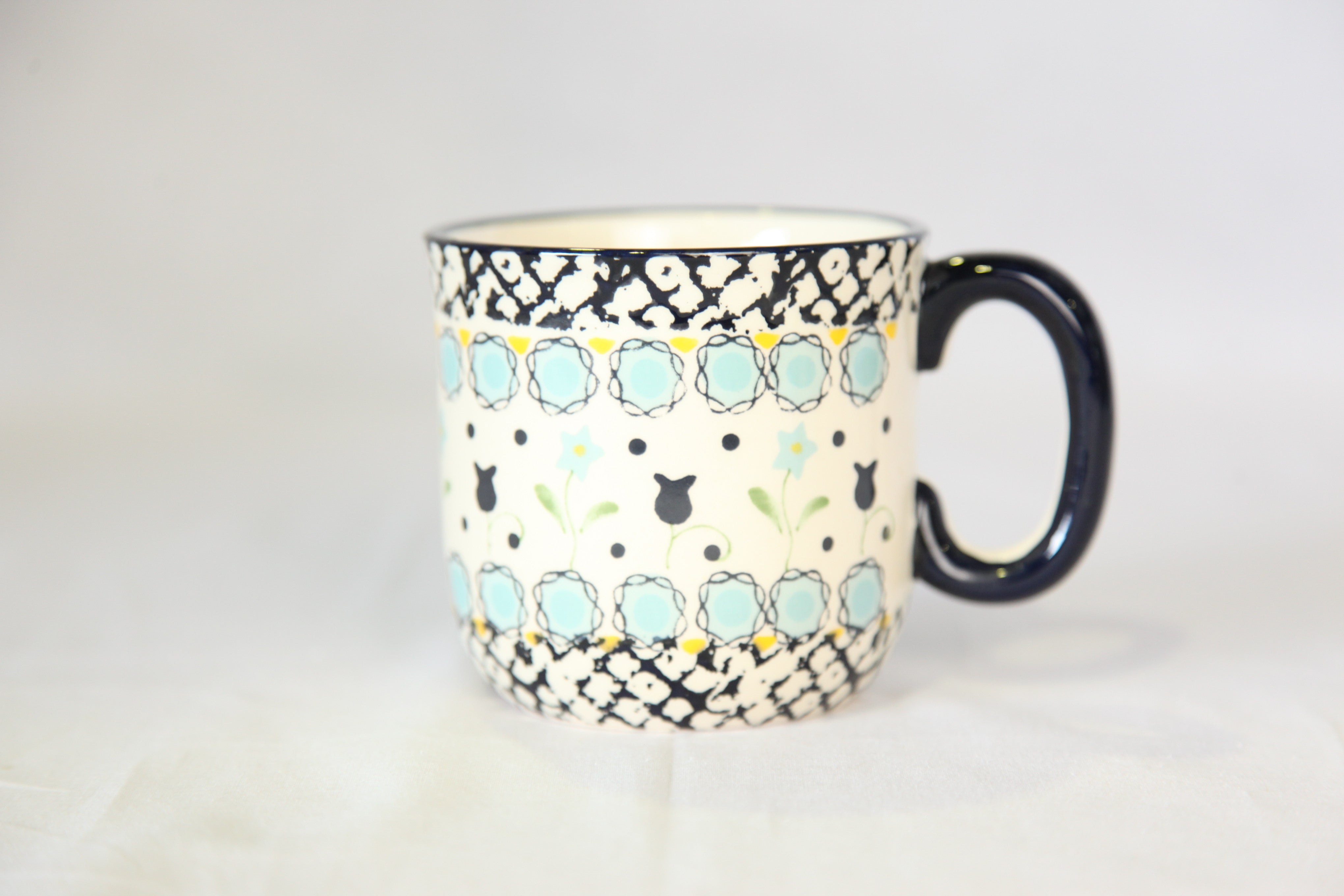 0188★花柄マグカップ