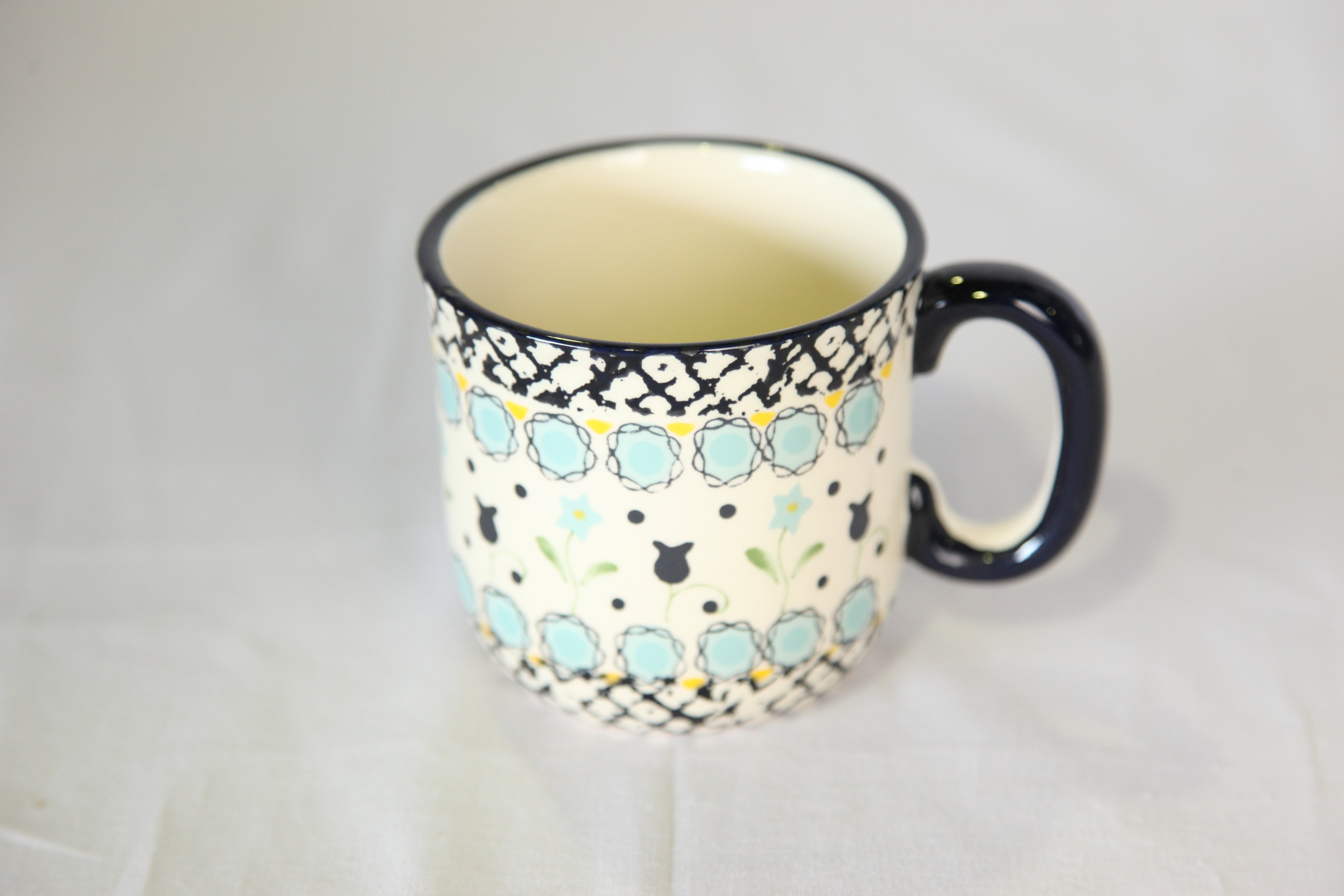 0188★花柄マグカップ