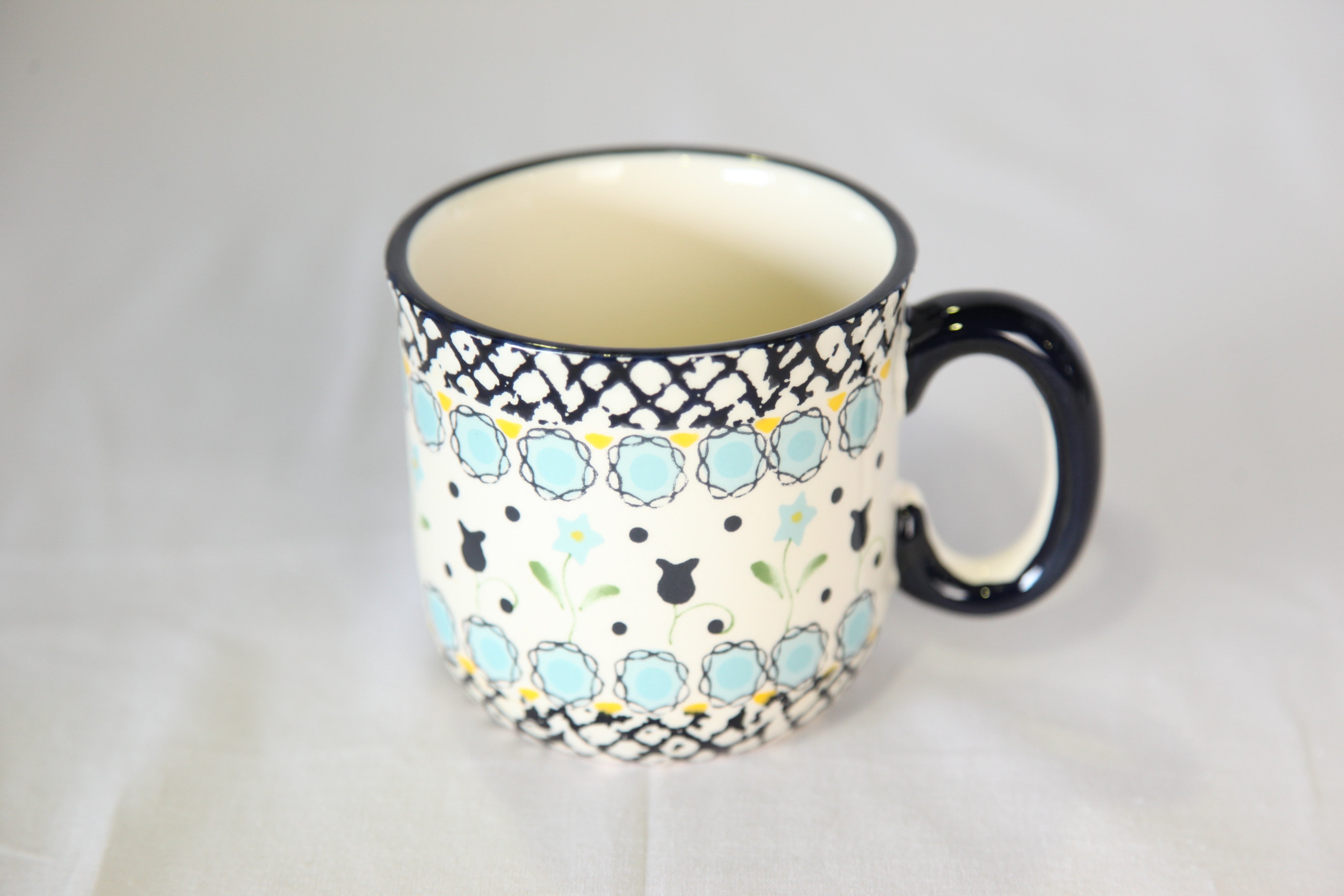 0189★花柄マグカップ