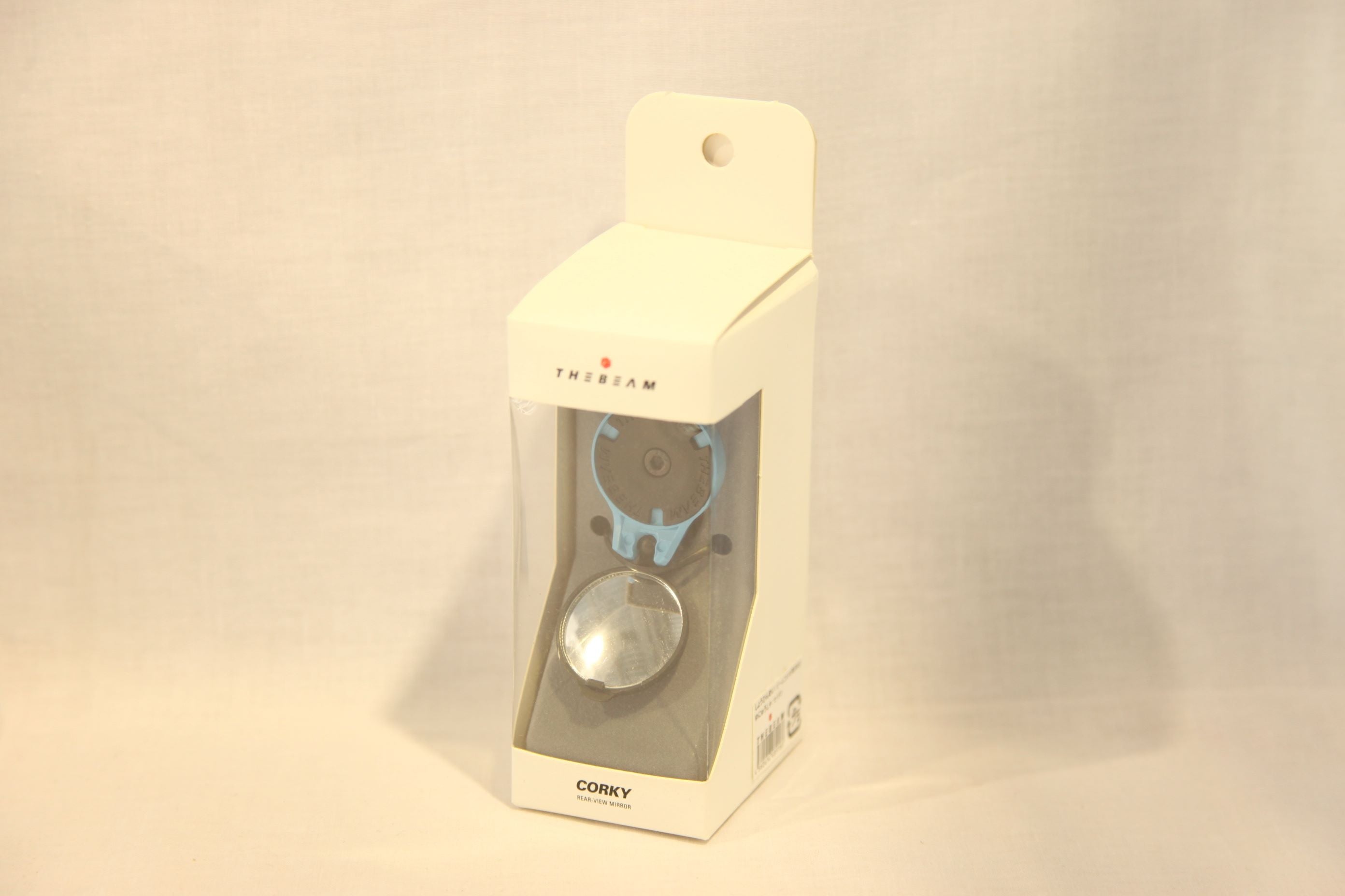 0006★THE BEAM CORKY REAR VIEW MIRROR（青）