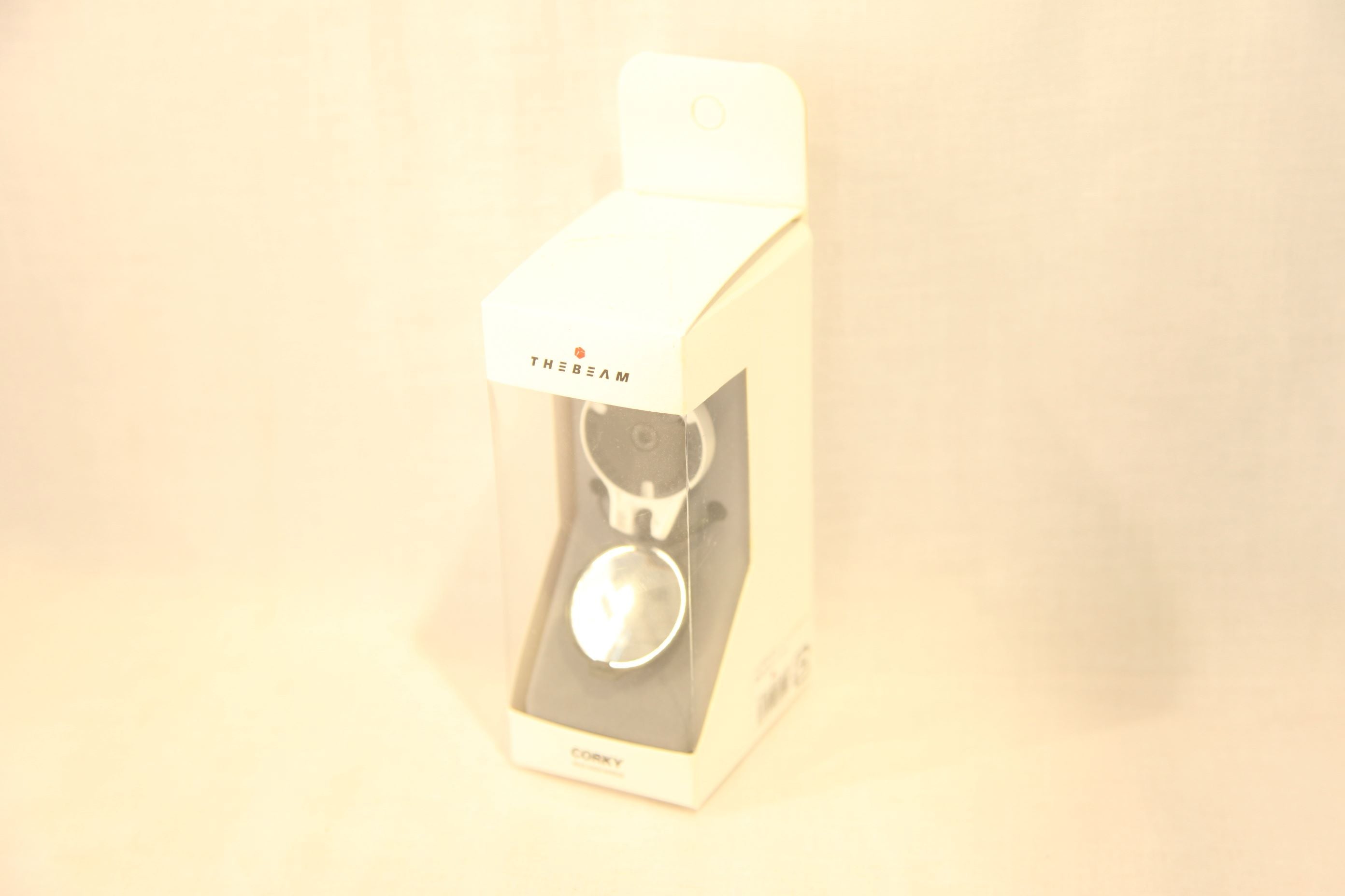 0007★THE BEAM CORKY REAR VIEW MIRROR（白）