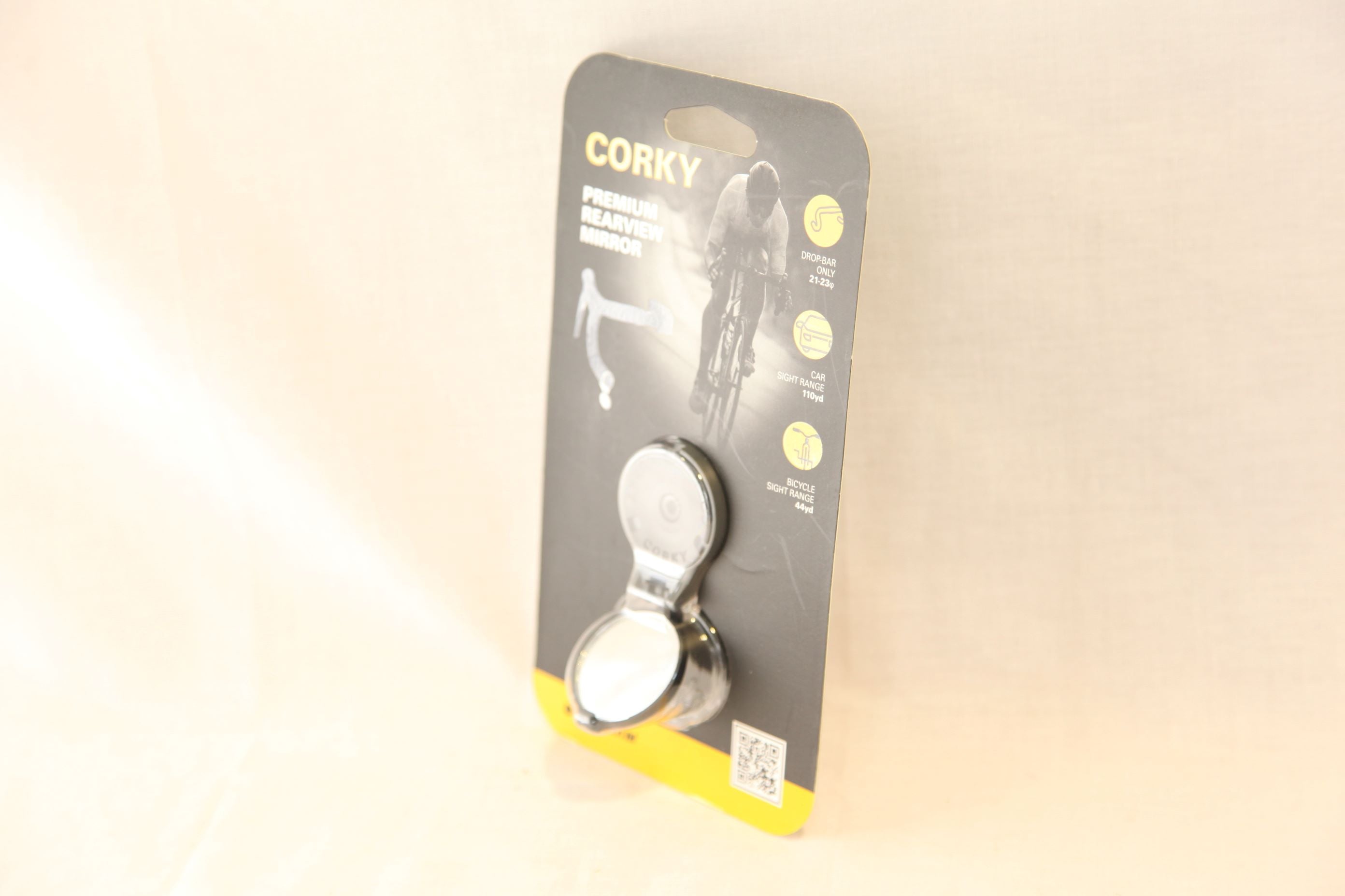 0722★THE BEAM CORKY REAR VIEW MIRROR（グレー）