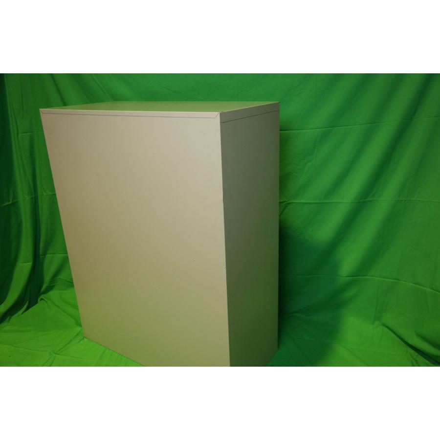 0587★引違い書庫（スチール戸）NAIKI/ナイキ　HS311-AW　A4判対応書庫