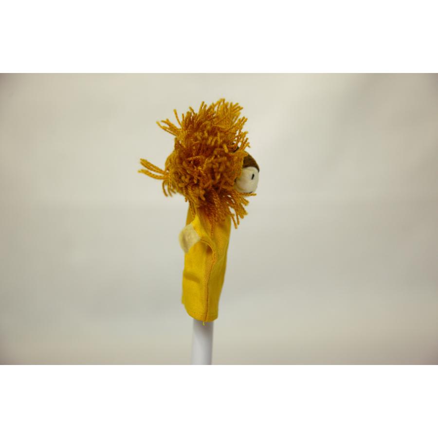 0605★指人形　ライオン（Kaethe Kruse　ケテ・クルーゼ　ドイツ　レトロ）