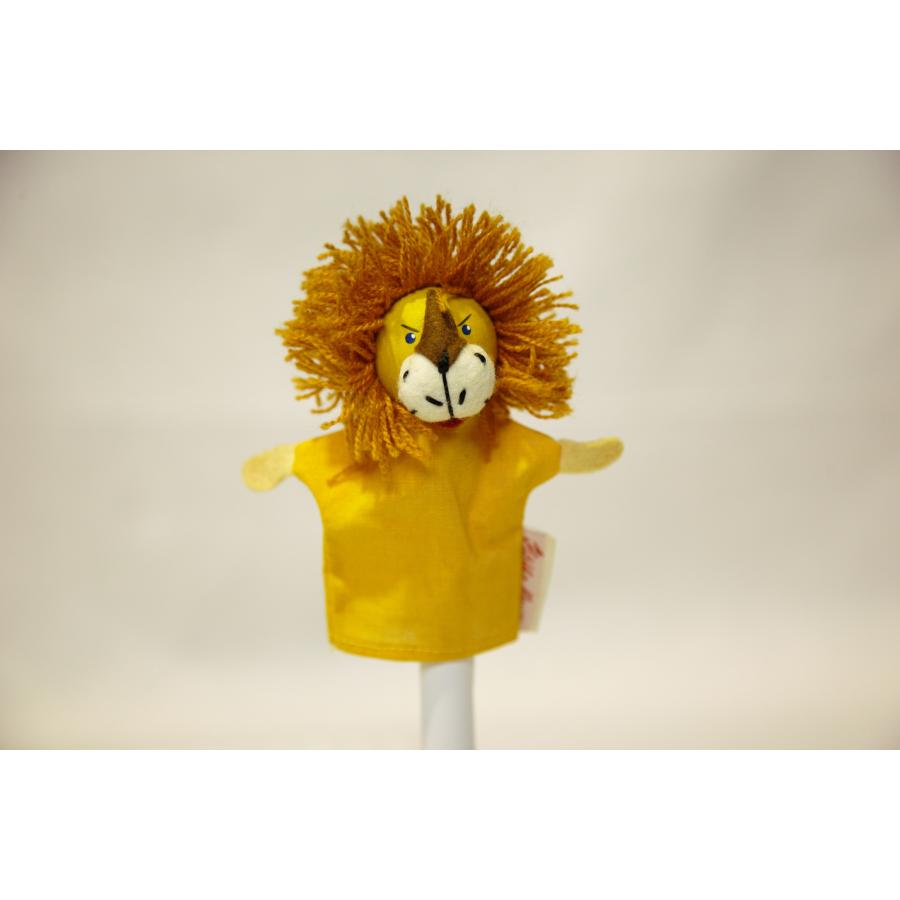 0605★指人形　ライオン（Kaethe Kruse　ケテ・クルーゼ　ドイツ　レトロ）