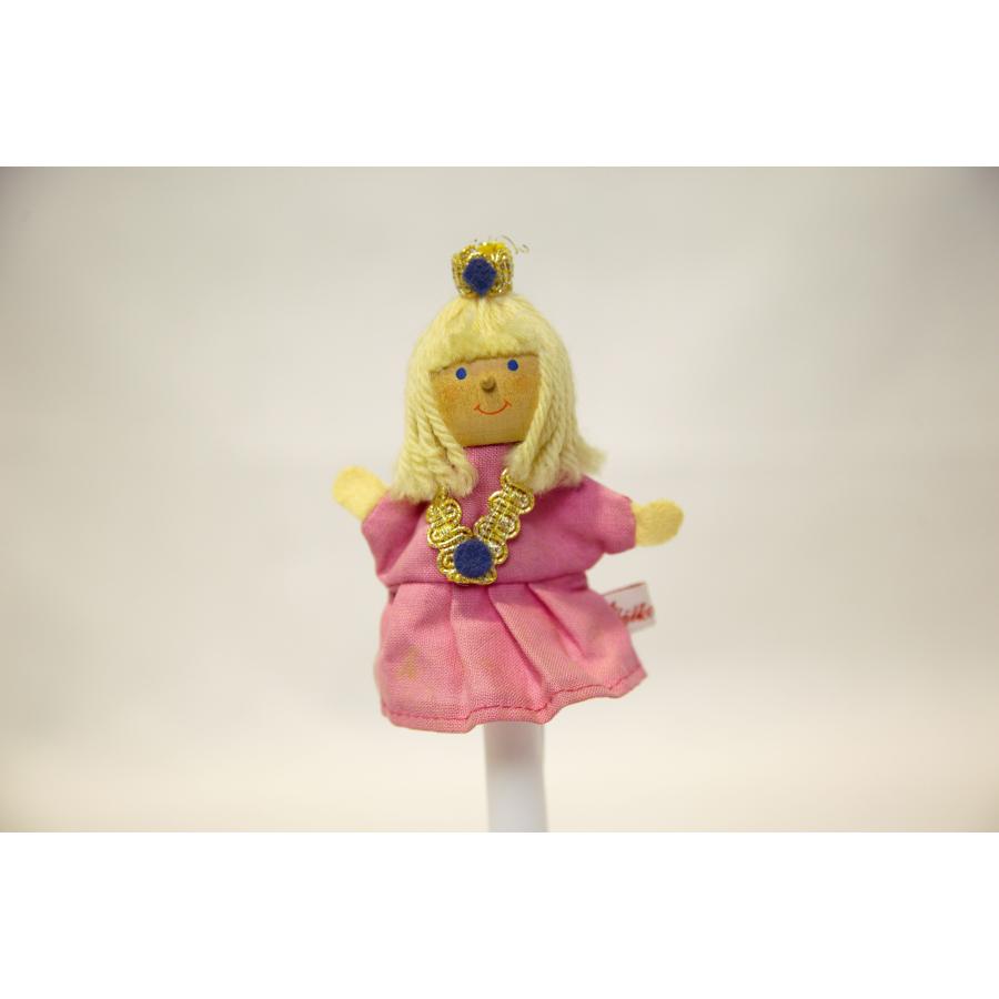 0612★指人形　王女様（Kaethe Kruse　ケテ・クルーゼ　ドイツ　レトロ）