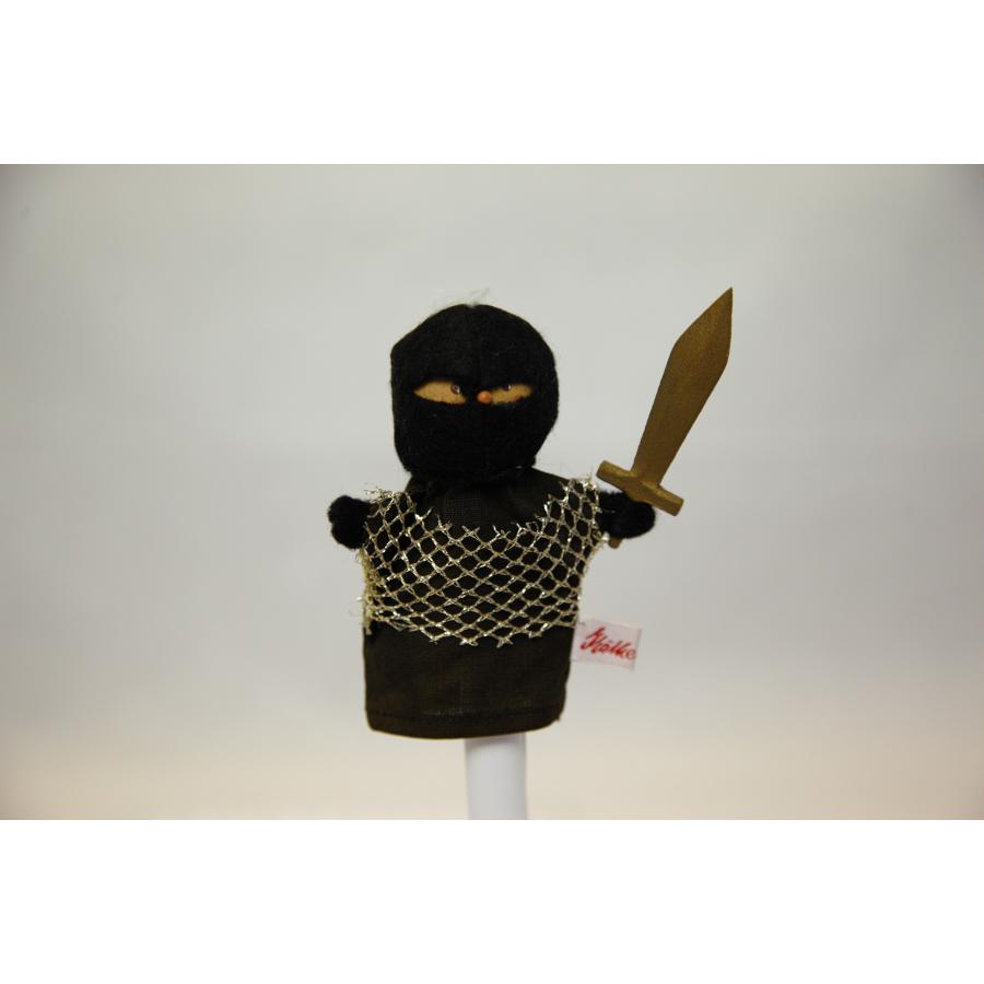 0613★指人形　忍者（Kaethe Kruse　ケテ・クルーゼ　ドイツ　レトロ）