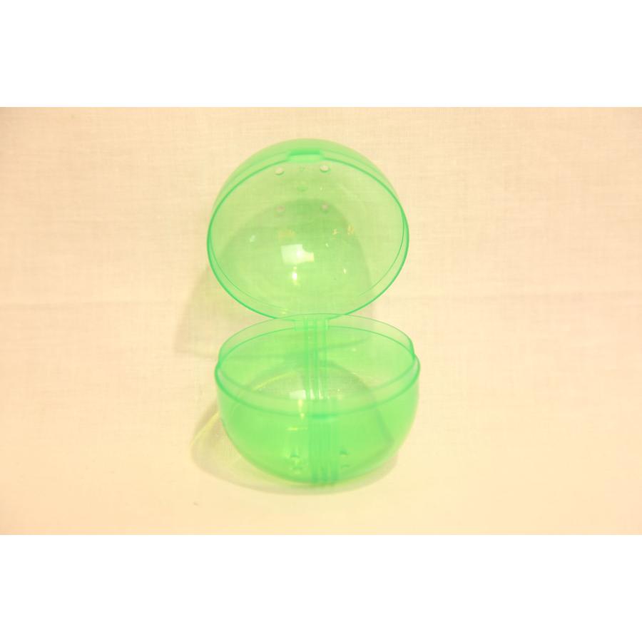 0661★空カプセル　ガチャガチャ　カプセル　6色ミックス　Φ65mｍ　50個