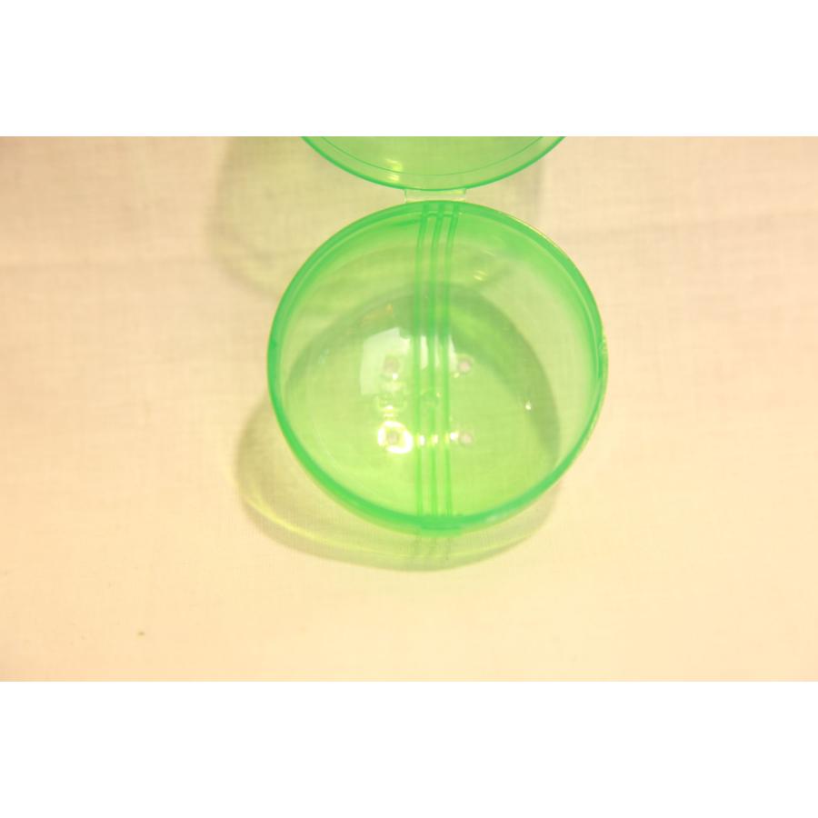 0661★空カプセル　ガチャガチャ　カプセル　6色ミックス　Φ65mｍ　50個