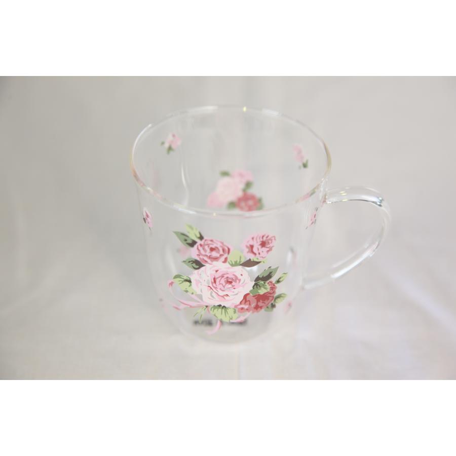 0466★花柄マグカップ