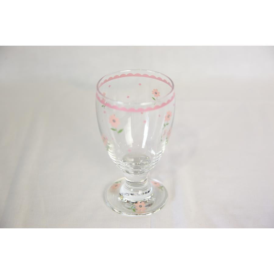 0469★花柄グラス